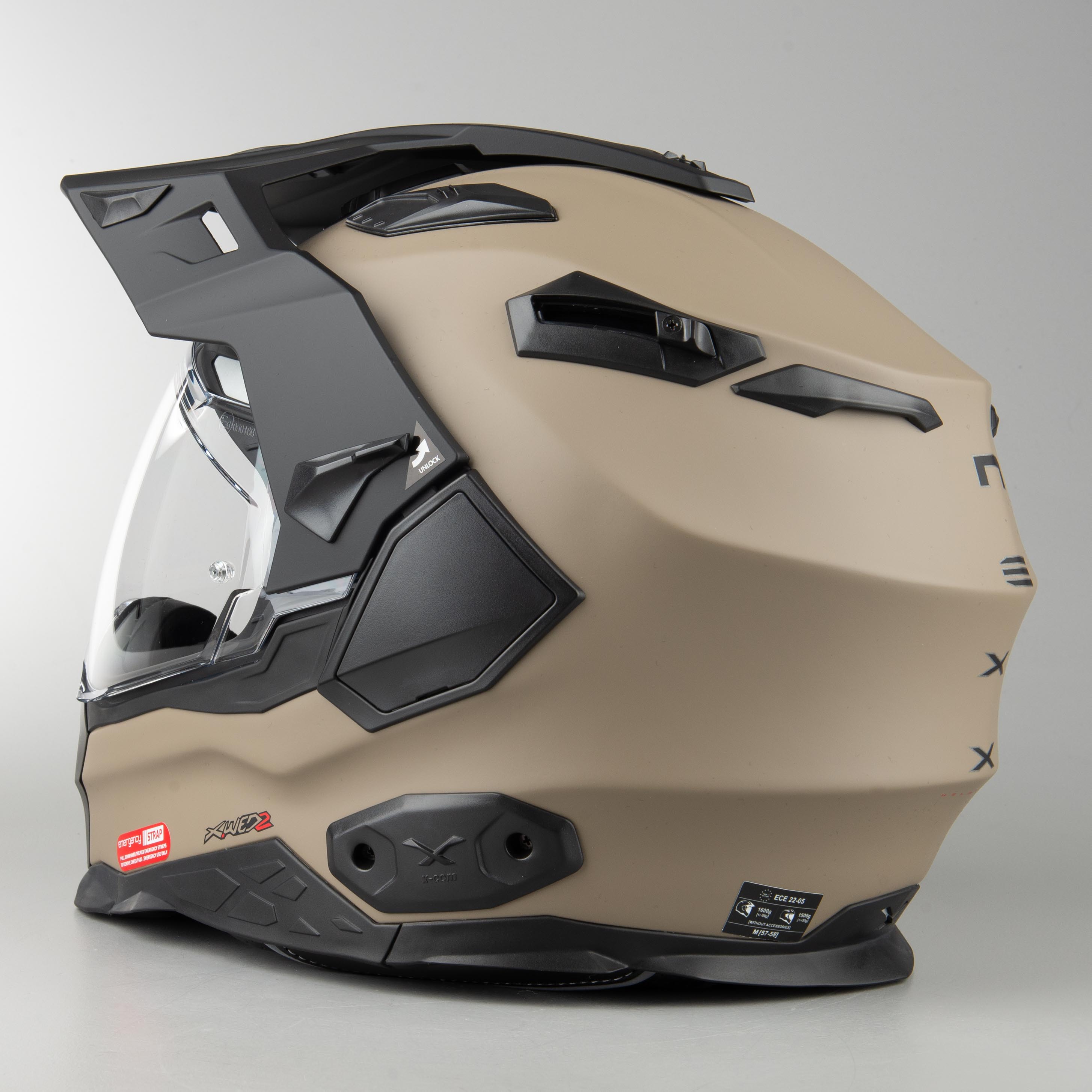 Casco Adventure Nexx X.WED2 Plain