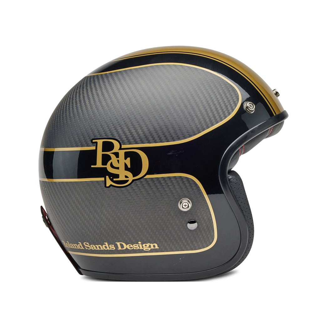 Bell Custom 500 RSD Checkmate Carbon Open Face Helmet