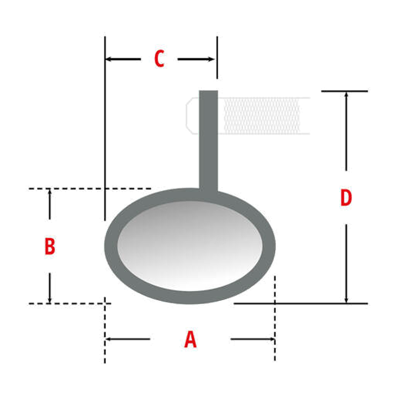 Highsider Conero-Xs Bar End Mirror