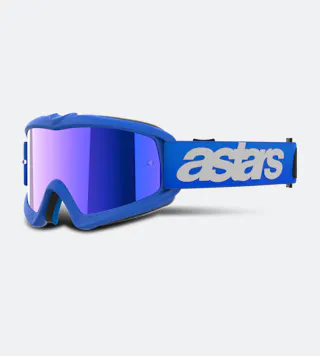Masque Cross Alpinestars Vision Blaze Enfant -Mirror Silver