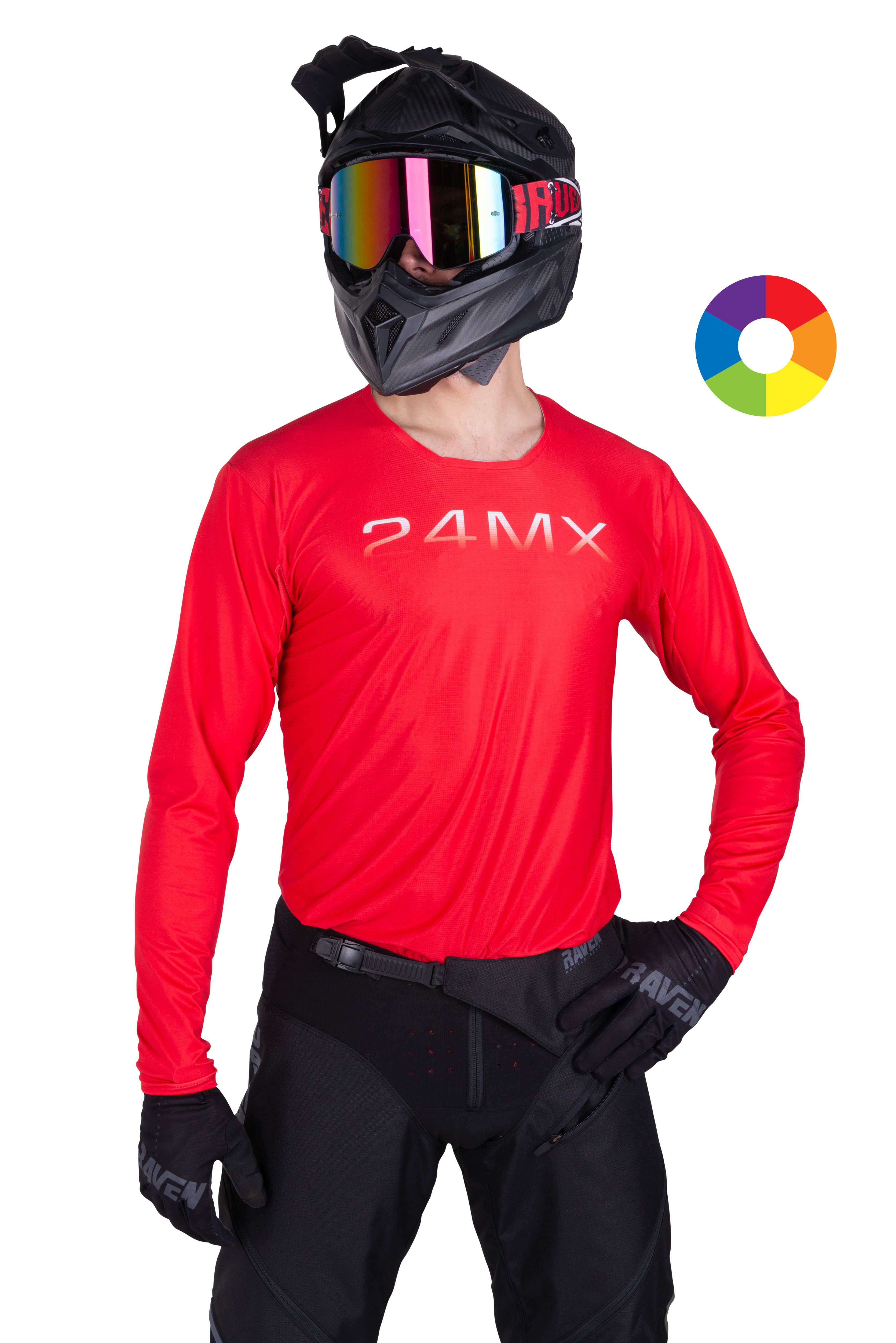 Camiseta de Cross 24MX SEVERE