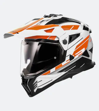 LS2 MX702 Pioneer II Adventure Helmet Namib
