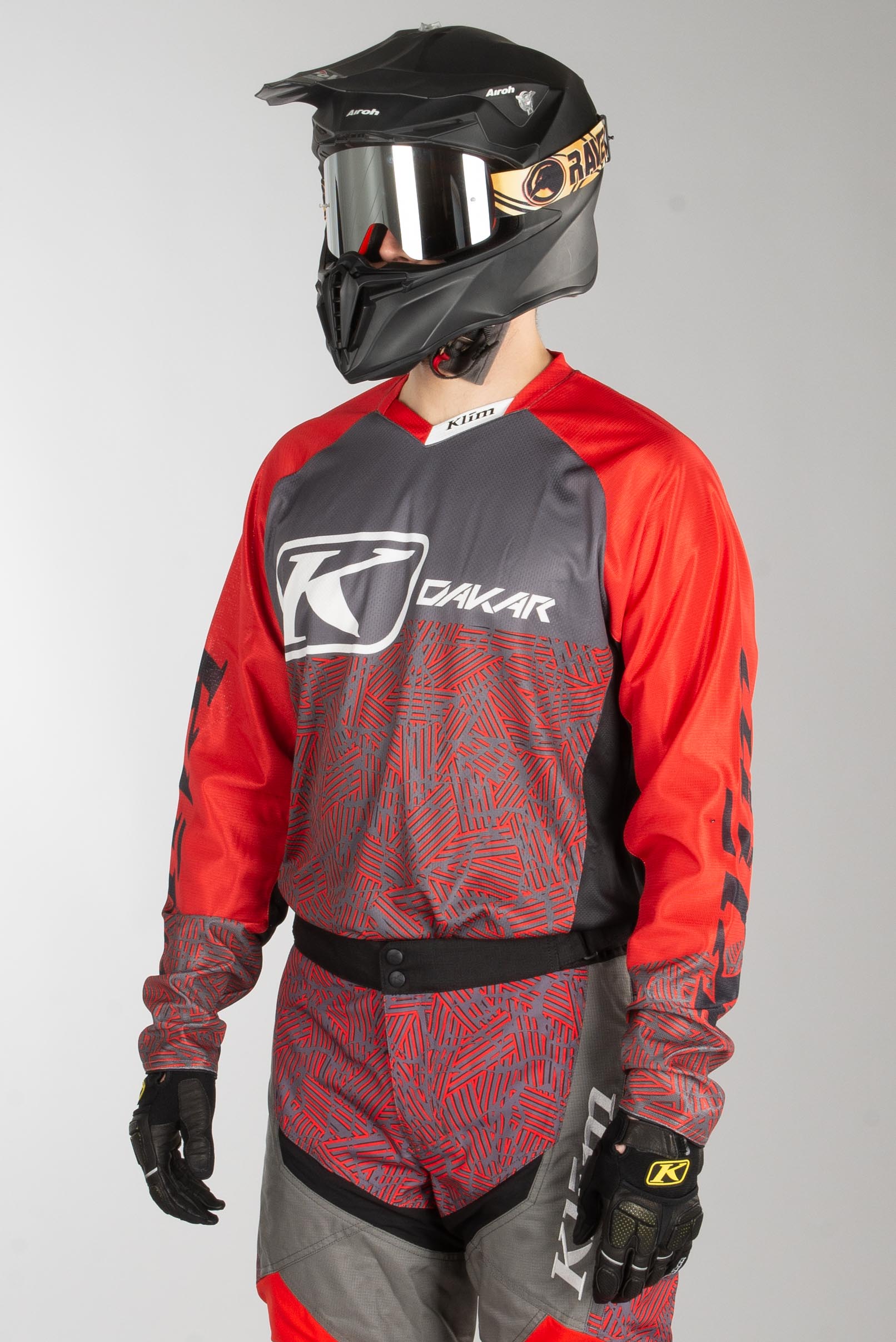 KLIM Dakar Jersey LG Red