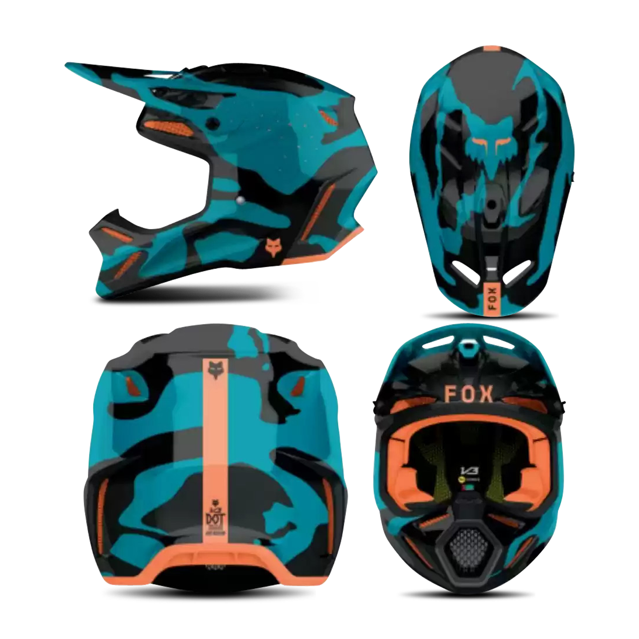 Crosshelm FOX V3 Cienega