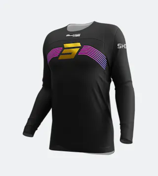 Camiseta De Cross Shot Race Gear Contact Kicker 27