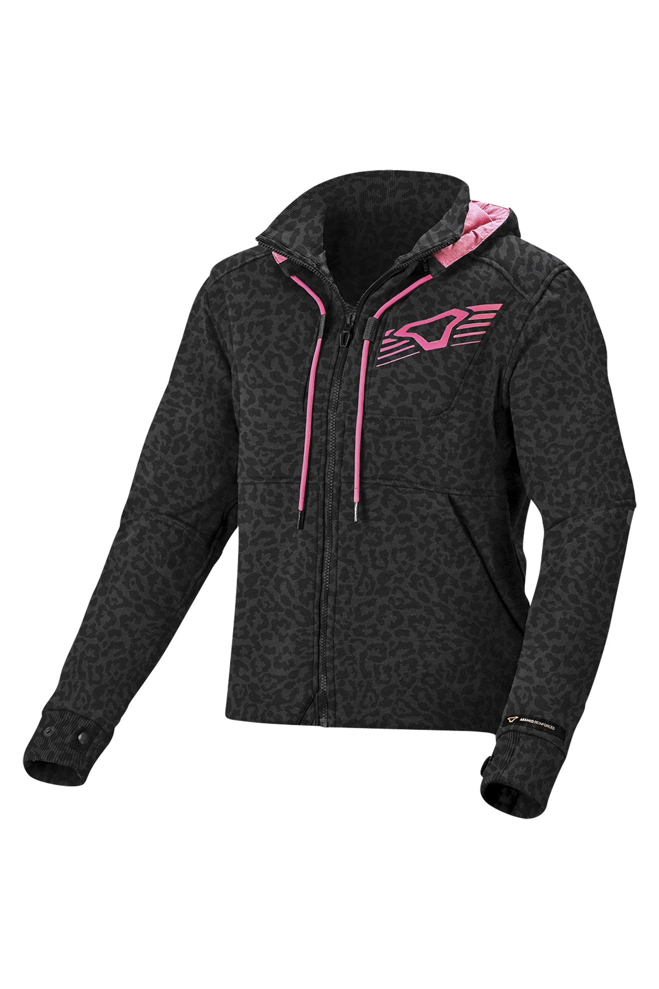 Chaqueta con capucha de Moto Macna District Mujer