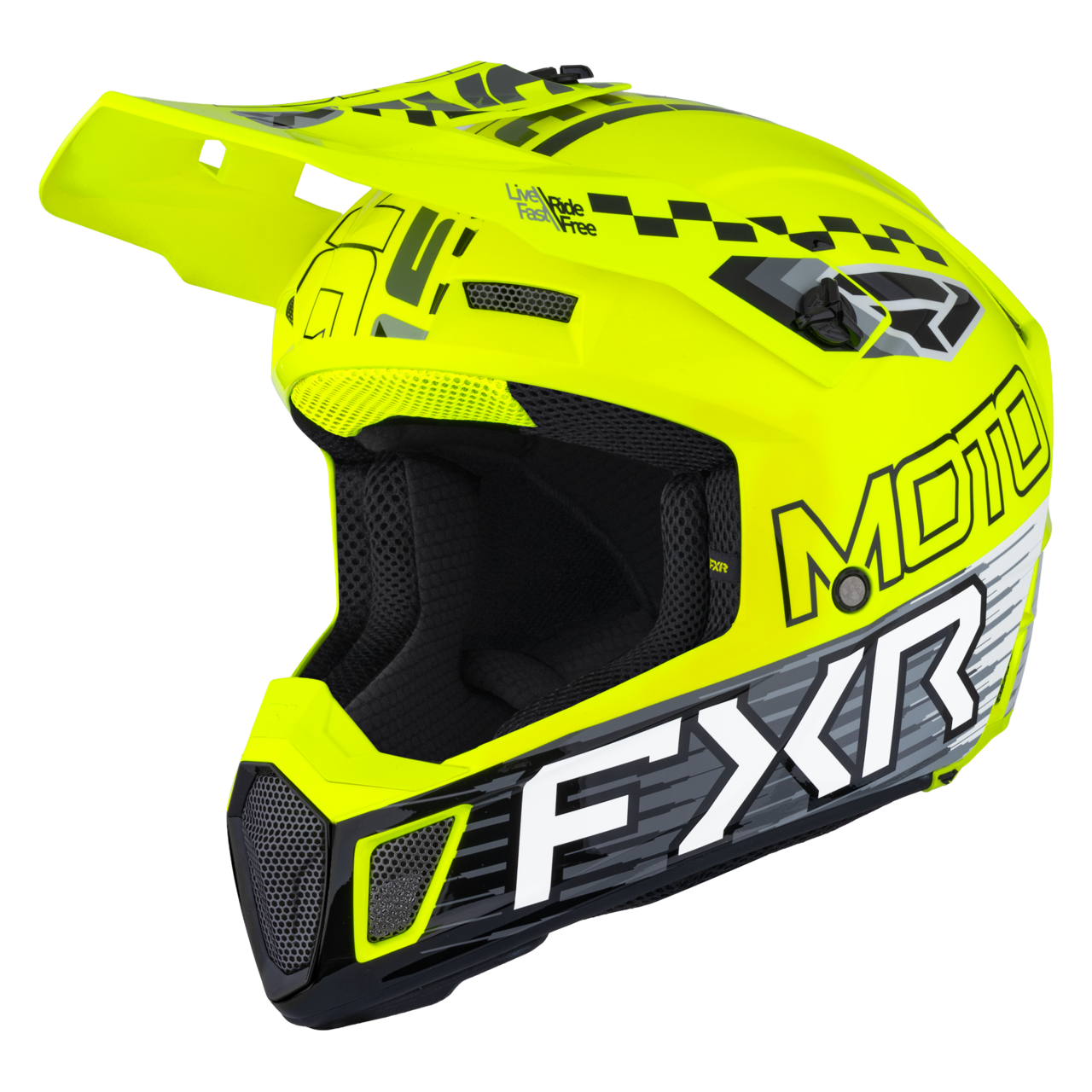 Čelada MX FXR Clutch Race Div 26
