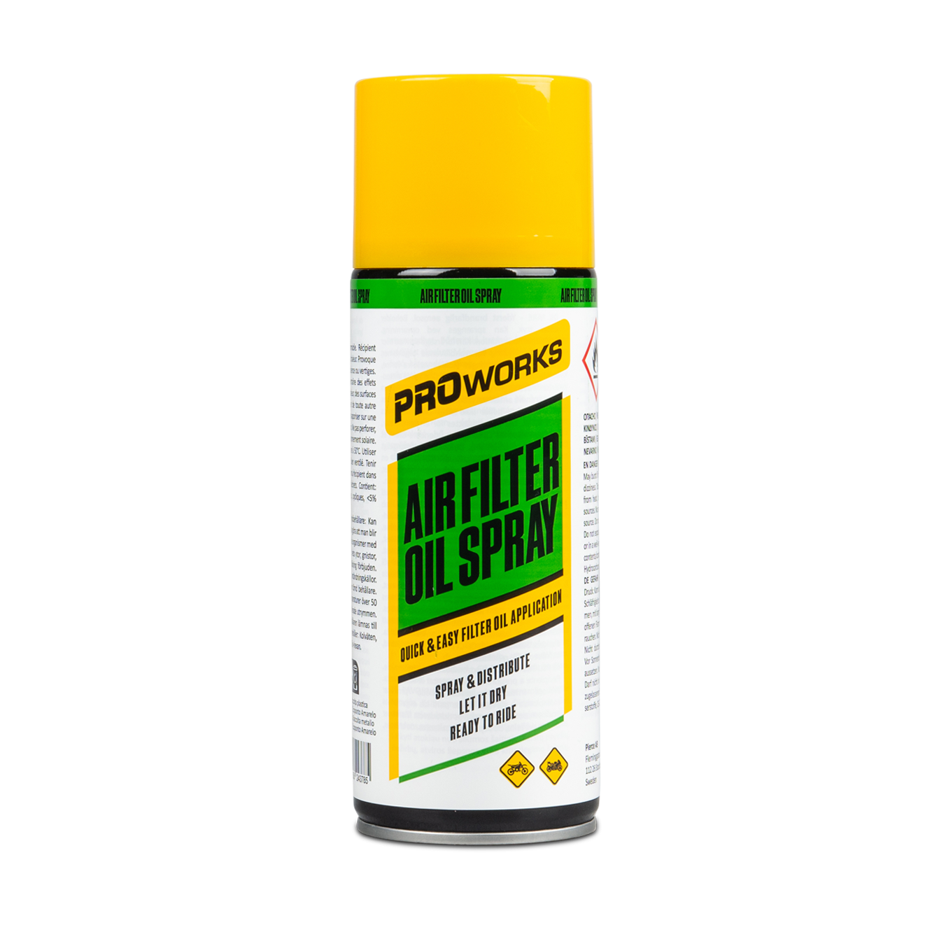Luchtfilteroliespray Proworks 400 ml