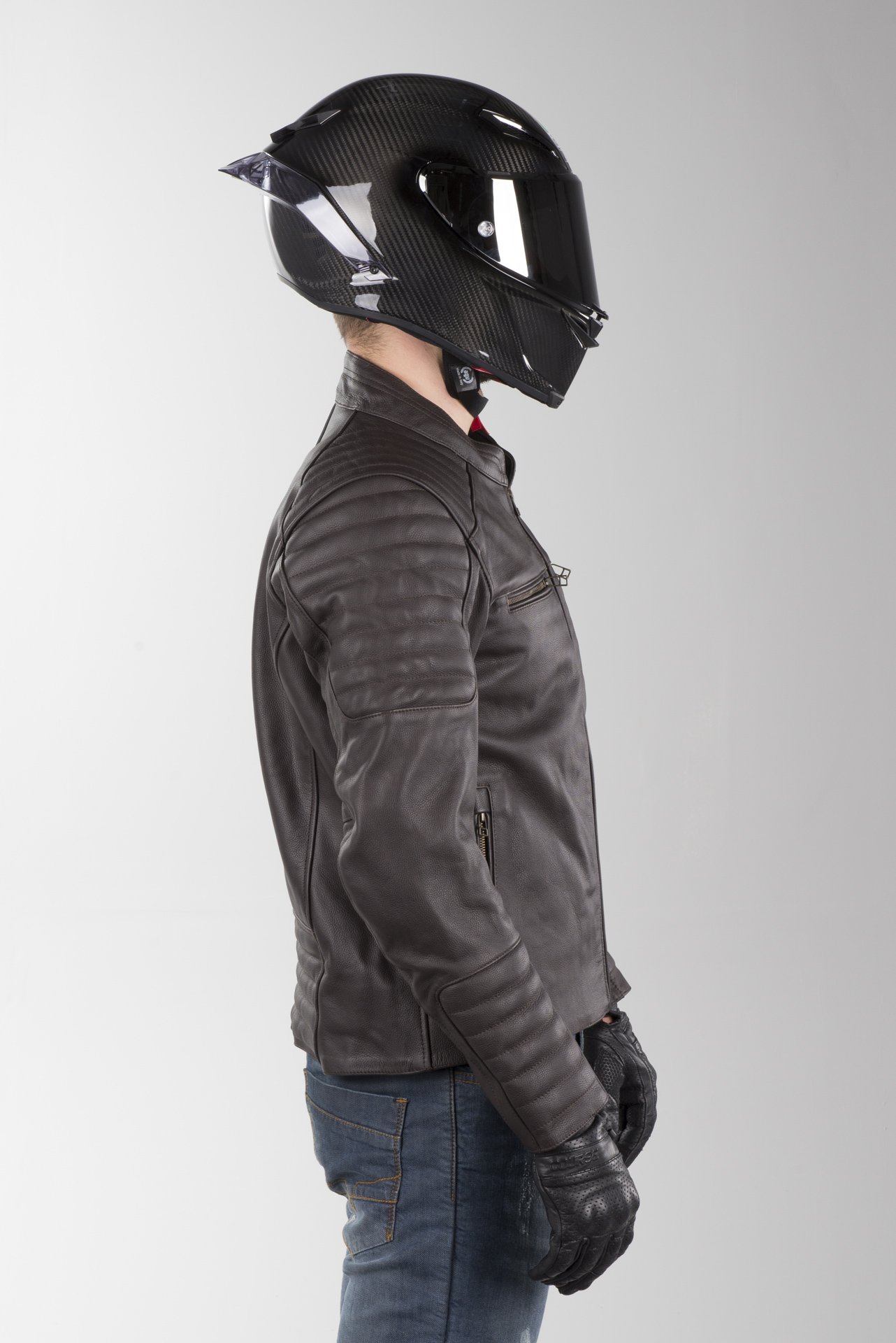 Jachetă Moto iXS Classic LD Dark