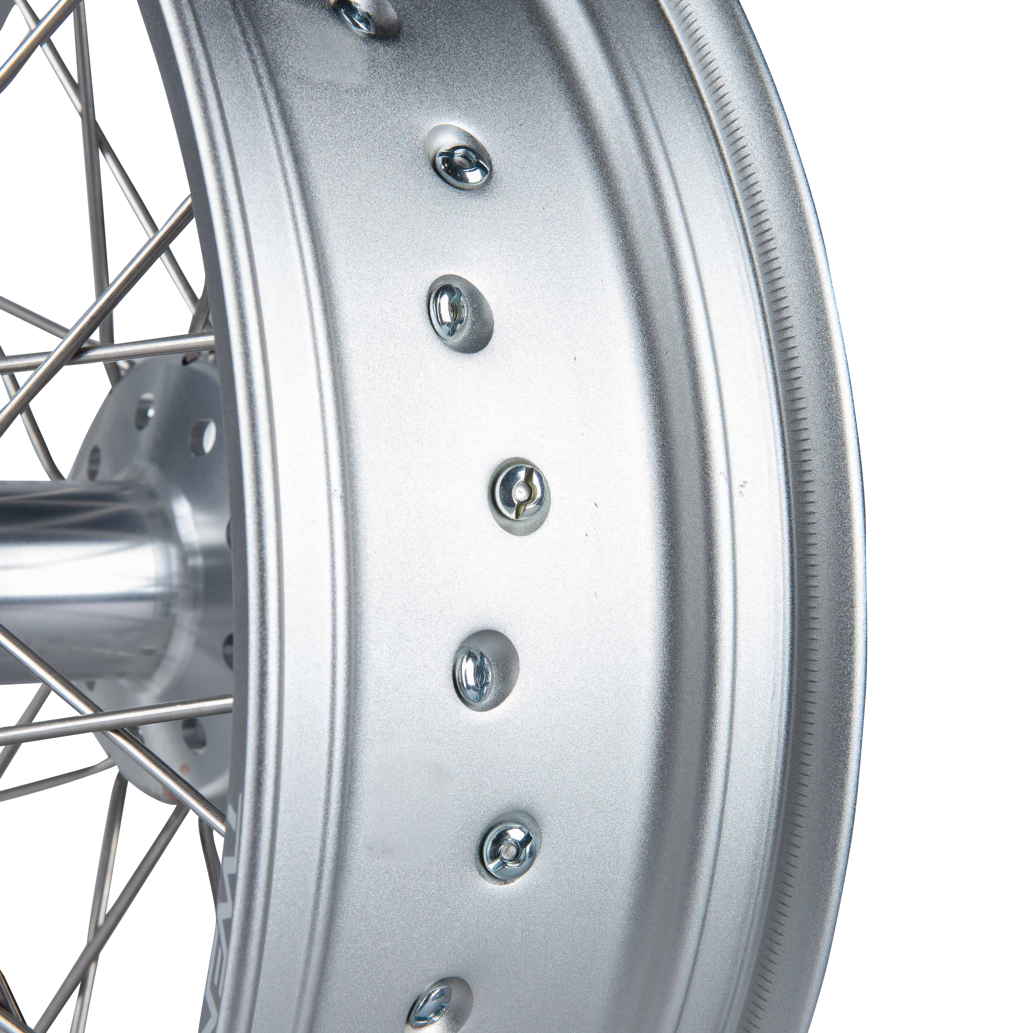 Twenty Supermotard Rear Wheel Silver-Silver 17"