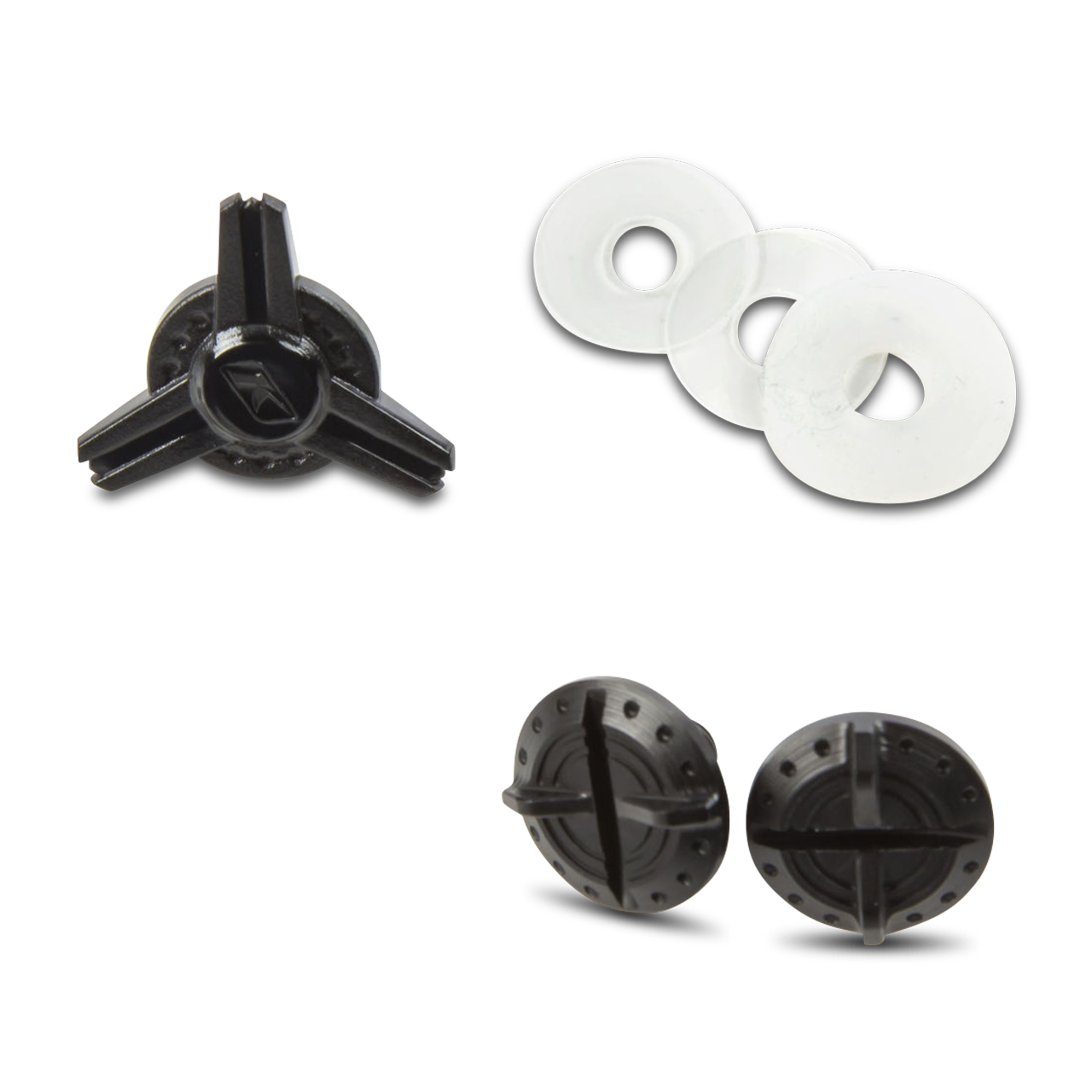 Kit de Tornillos Klim F5 Negros