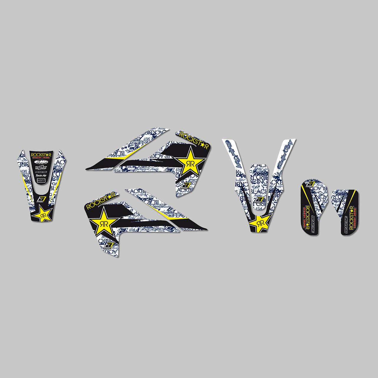 Blackbird Rockstar Energy Decal Kit
