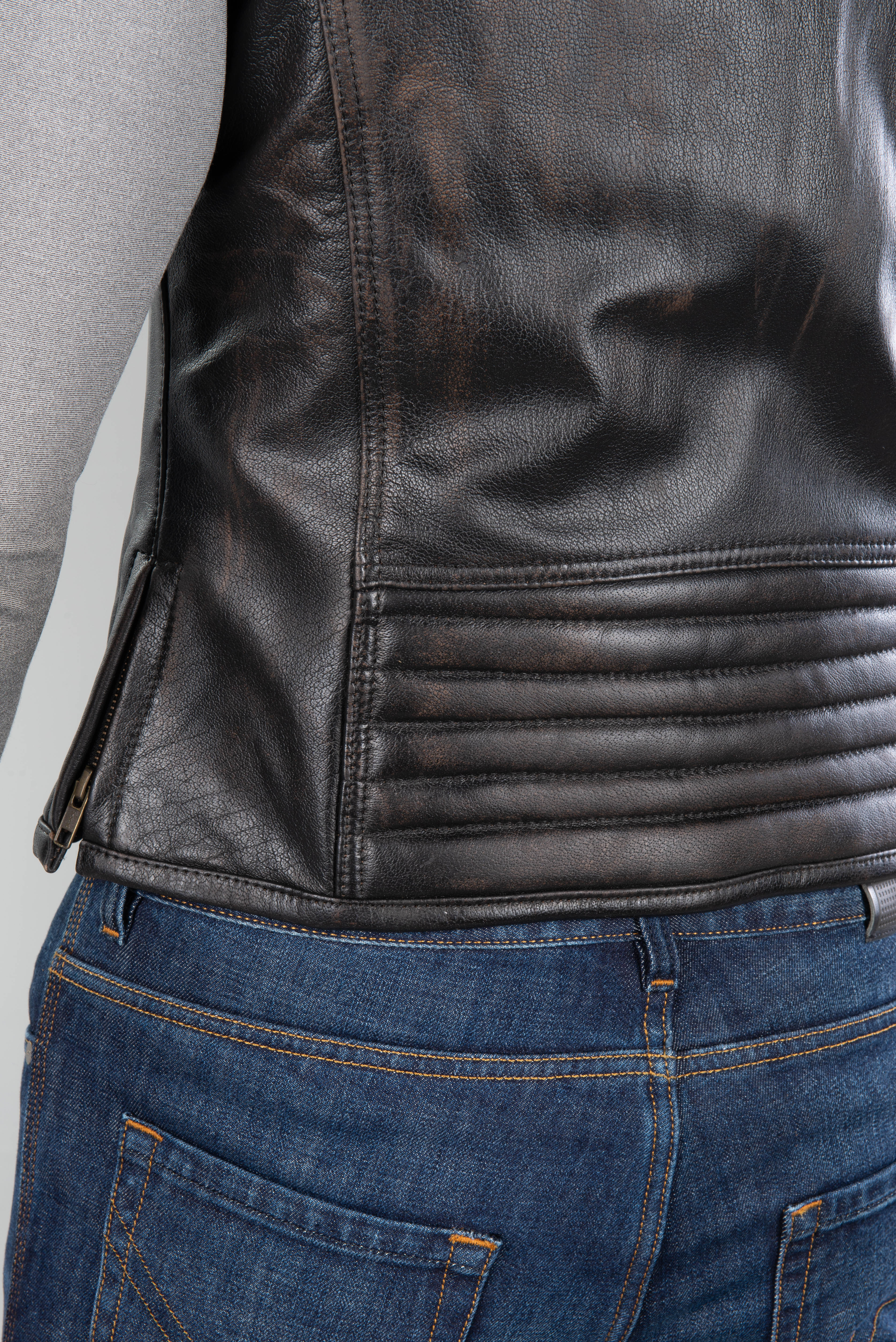 Richa Gilet Colt Vintage Leather Vest | 24MX