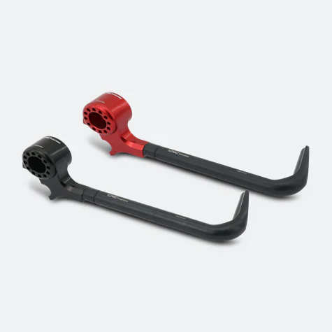 Specchietti Retrovisori Moto Area1 - CNC Alluminio, Omologati E - Per Manubrio, Compatibili Con Mondial E LS2 - Foto 7