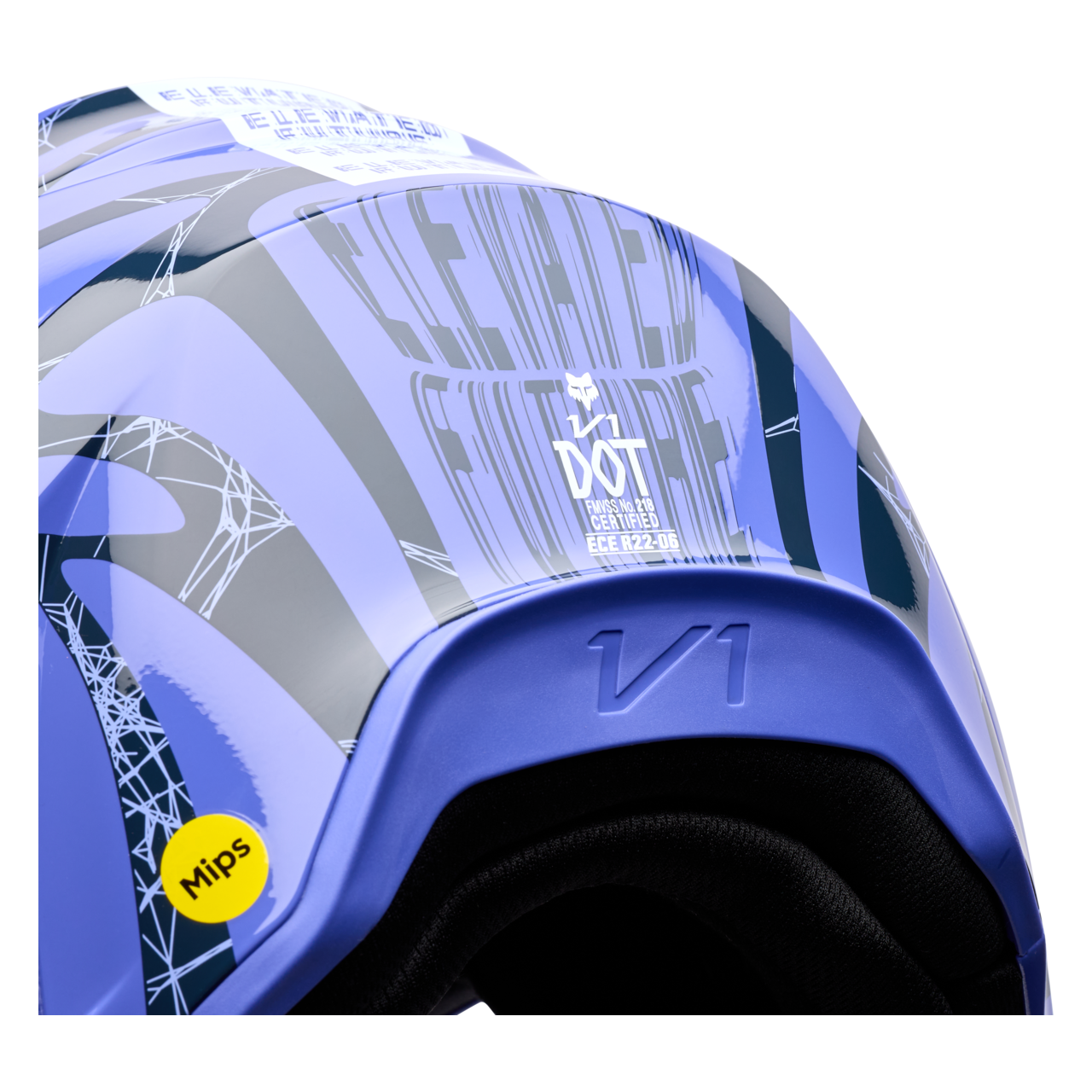 Casco MX FOX V1 Diffuse SE