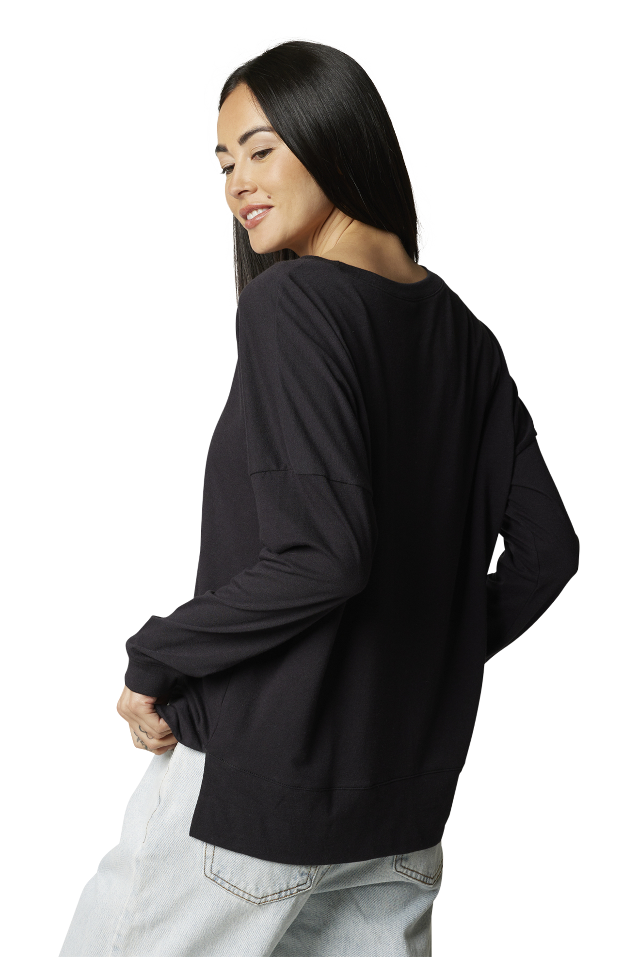 Camiseta Mujer FOX Detonate Knit Top Manga Larga