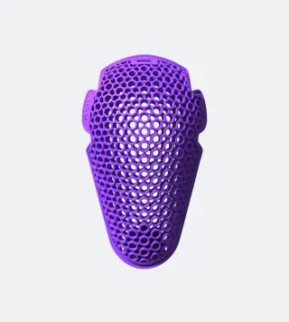 Protetor de Cotovelo e Joelho MC RE ZRO® MK1 Curvo Nível 2 Tipo B Roxo