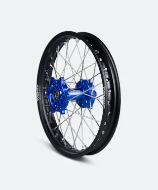 Cross Achterwiel Twenty Zwart-Blauw 19"