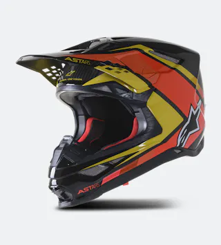 Cască Motocross Alpinestars Supertech S-M10 Mips® Carbon Meta2