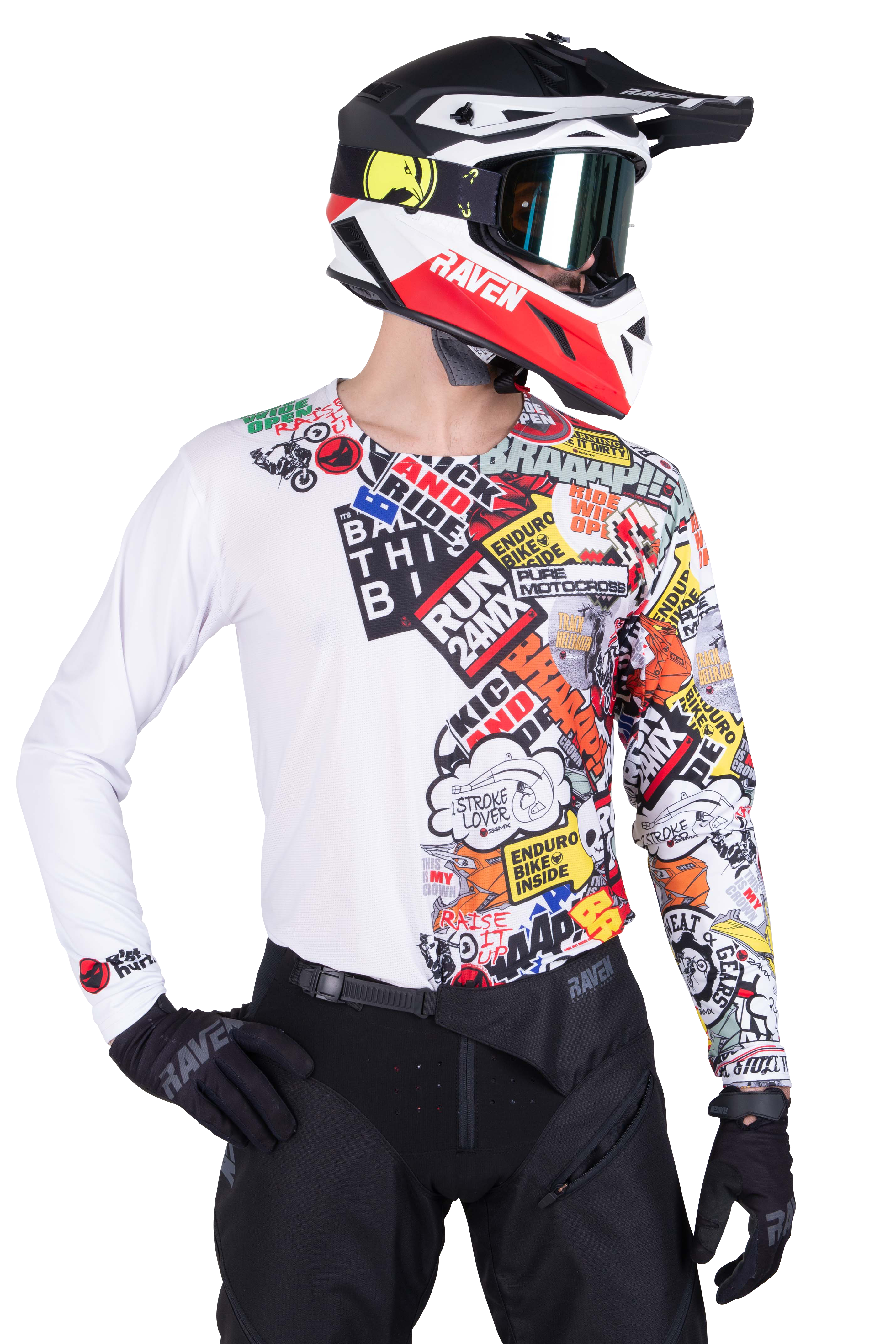 24MX STICKERBOMB MX Jersey
