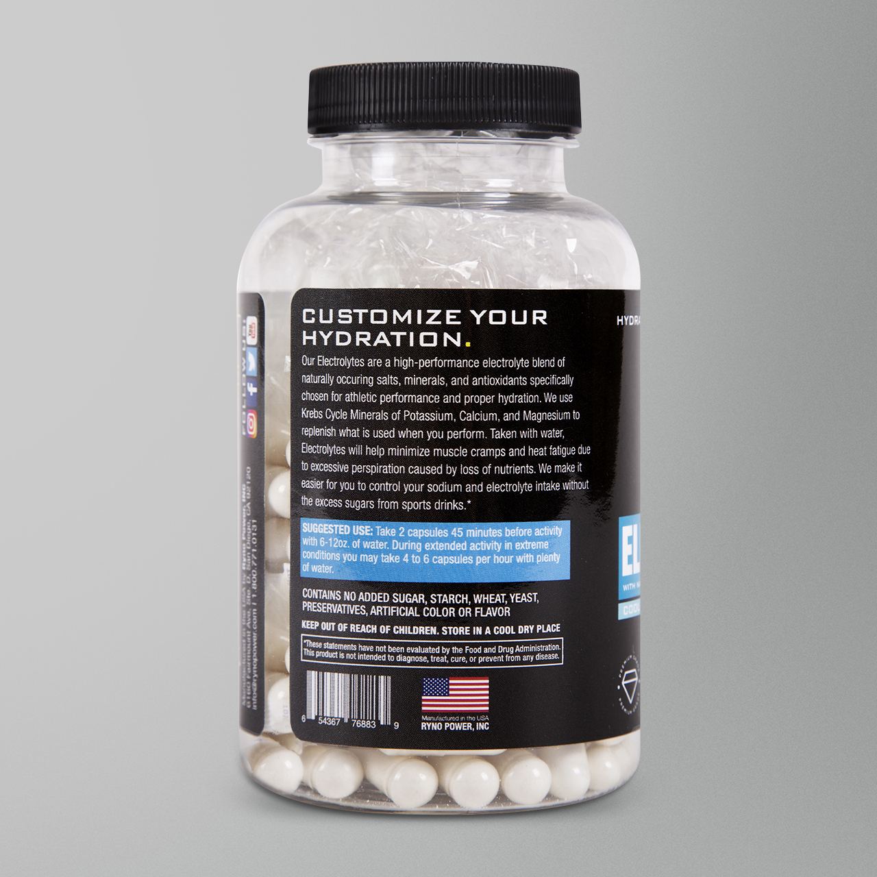 Ryno Power Electrolytes 100 tabs