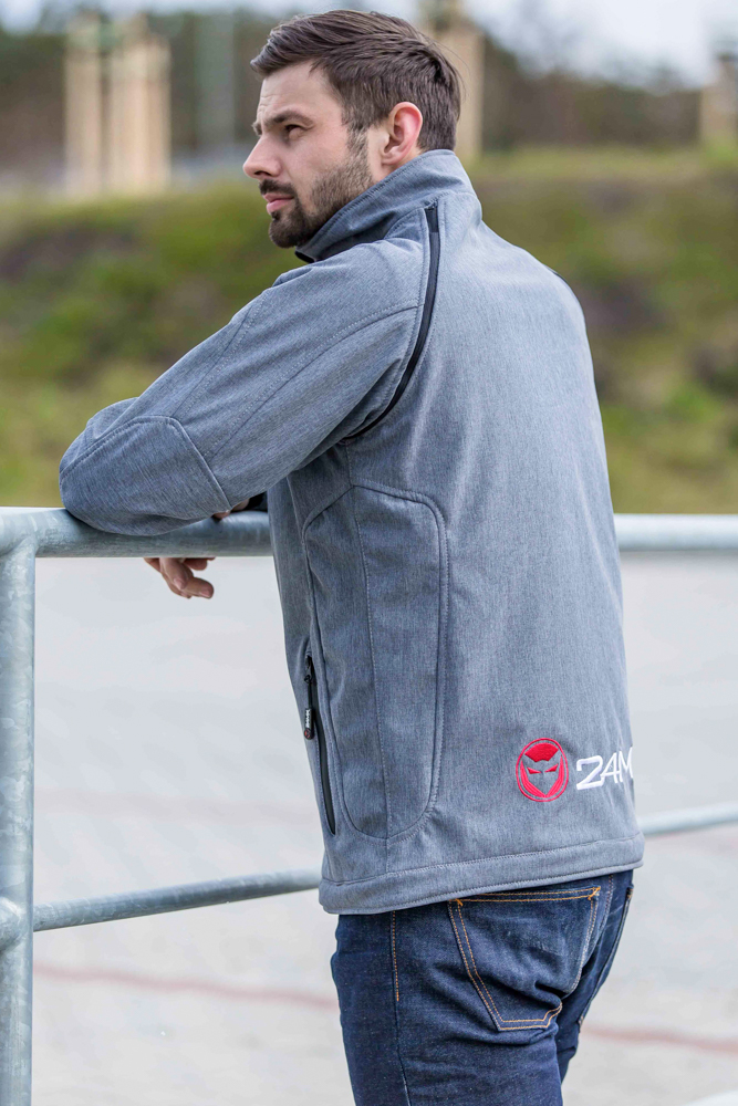 Softshell Jas met Afneembare Mouwen 24MX Team