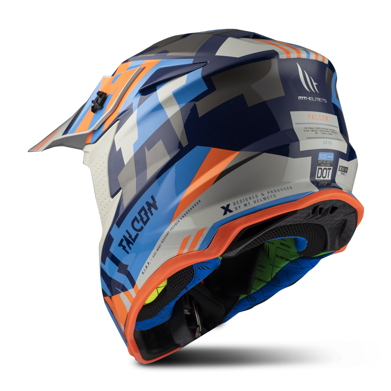 Casco de Cross MT Falcon Arya