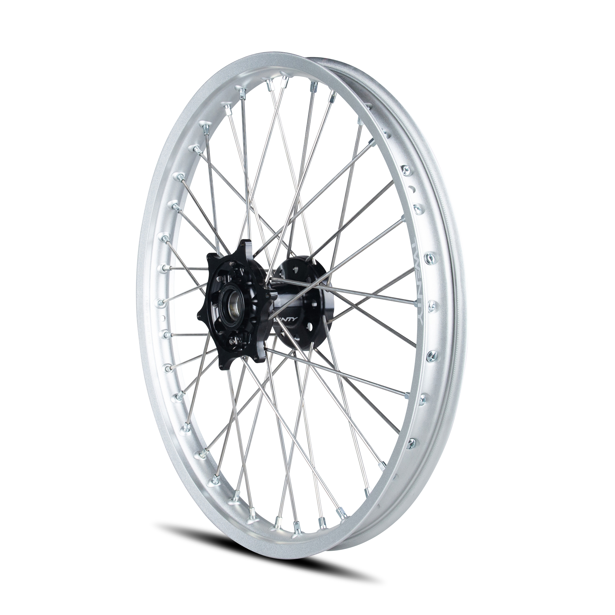 Twenty MX Front Wheel Silver-Black 21"
