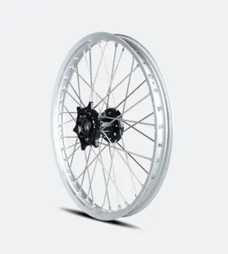 Twenty MX Front Wheel Silver-Black 21"