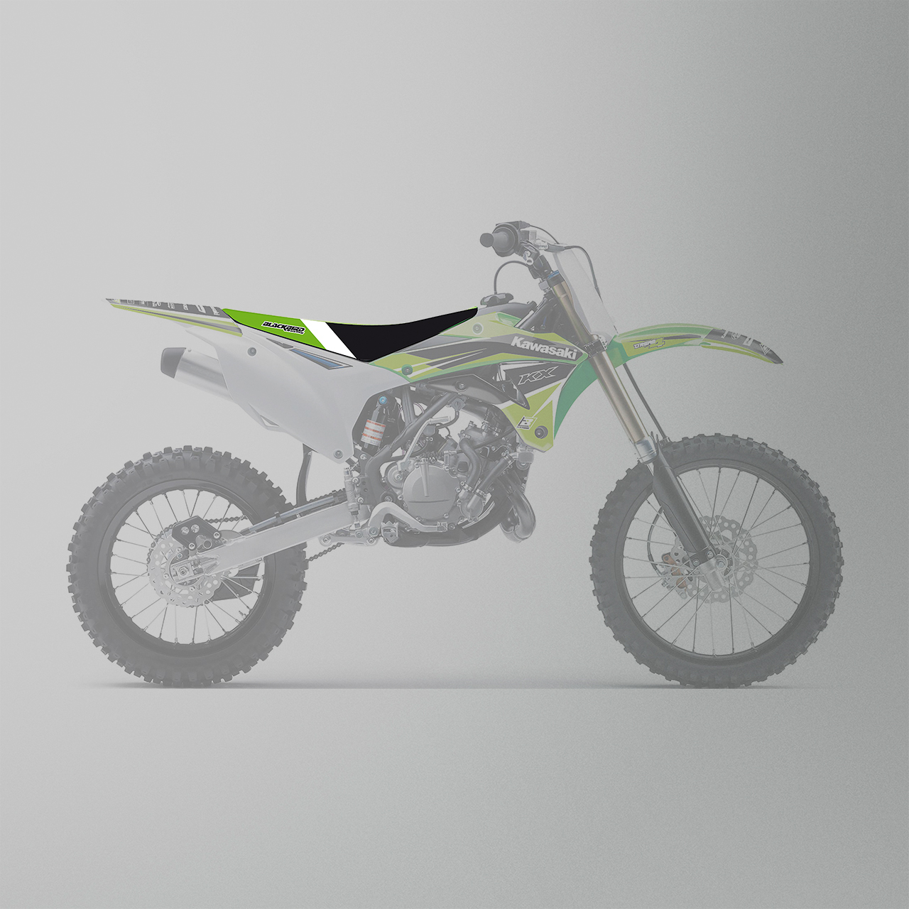 Blackbird Dream 4 Seat Cover Green-Black