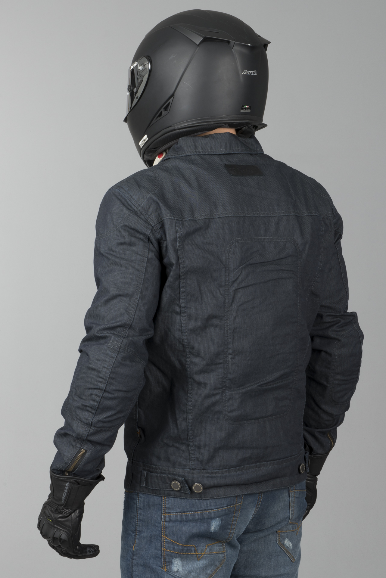 MC Jakke Richa Denim Legend Svart MC Jakke Richa Denim Legend Svart