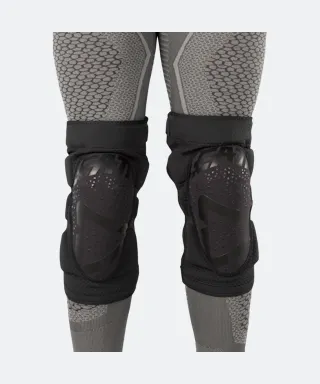 Kniebeschermer Leatt 3DF 5.0 Zip Zwart