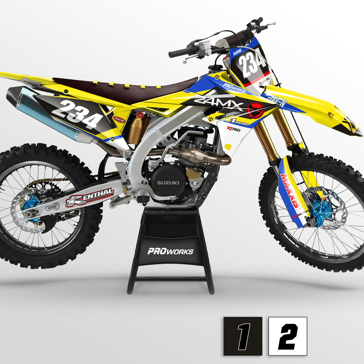 Suzuki Competition Decal Kit