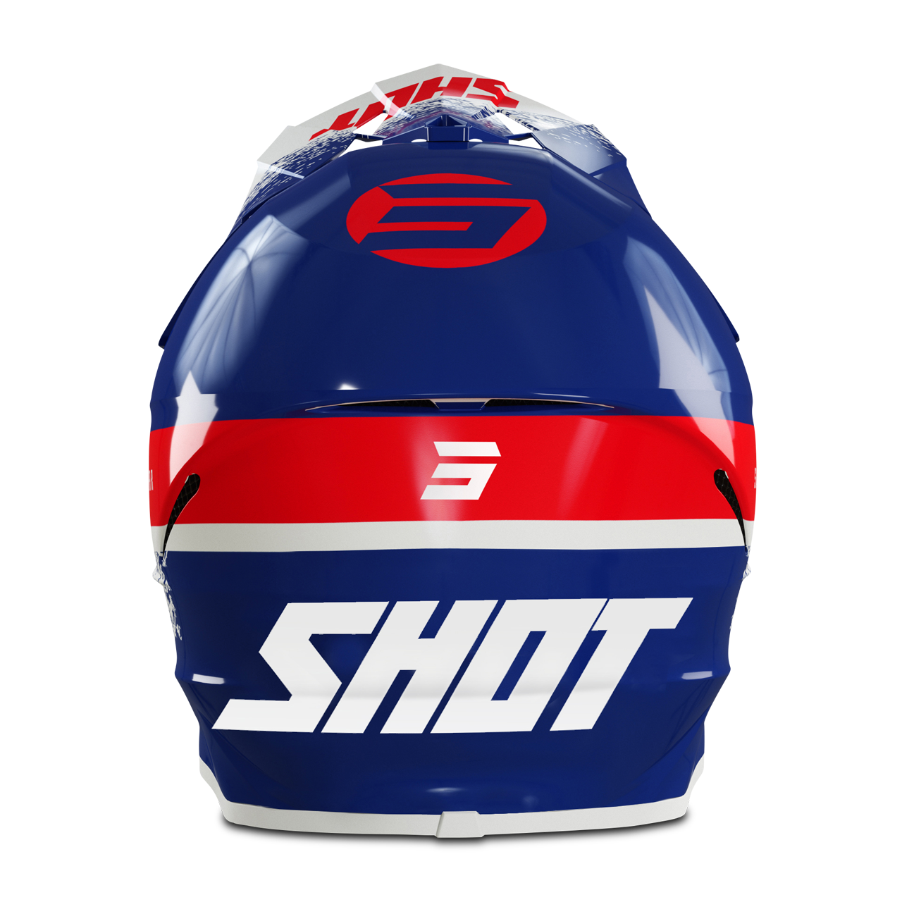 Casco de Cross Shot Furious Roll Niño