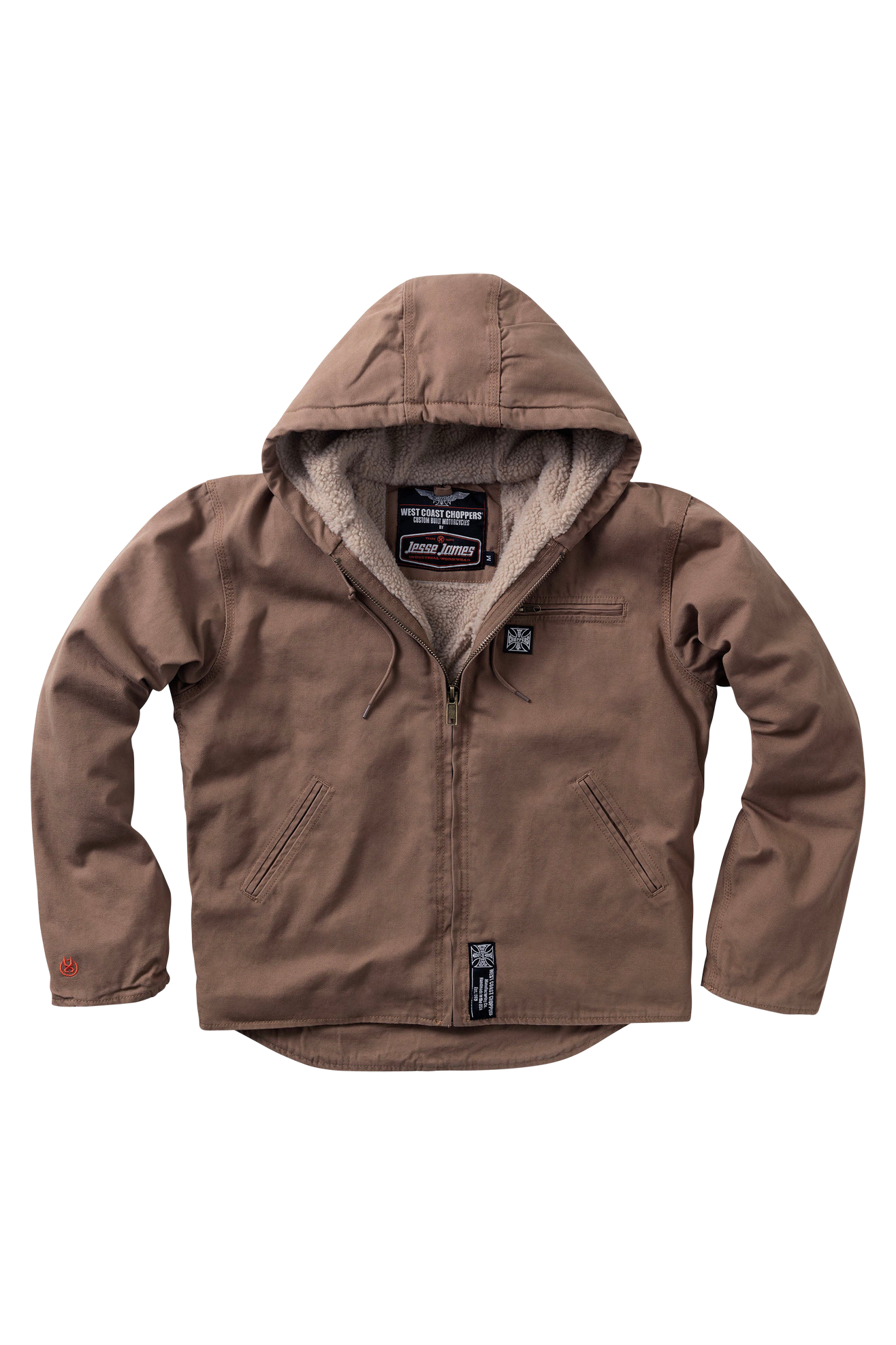 West Coast Choppers Sherpa Lined Heavy Duty Work Jacket