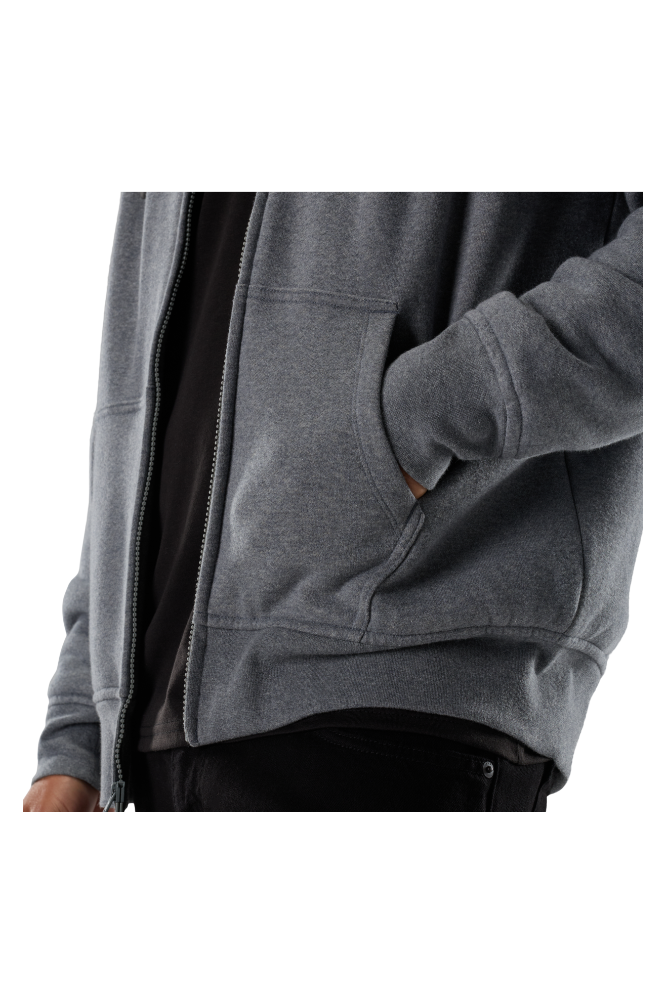 Hoodie met Rits FOX Head Sasquatch