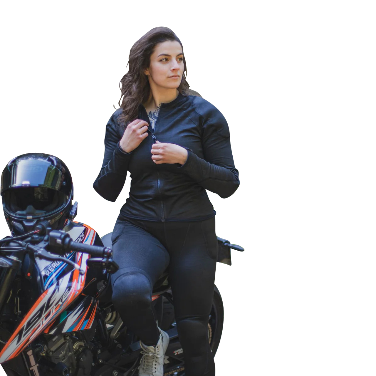 Camisa De Moto Bowtex Optimal Mujer