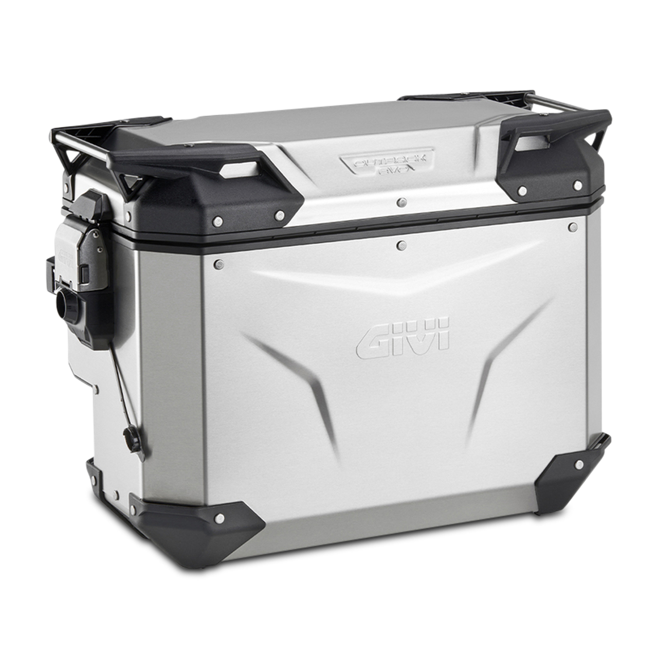 Sac Latéral Cam Side Givi Trekker Outback EVO Aluminium Naturel