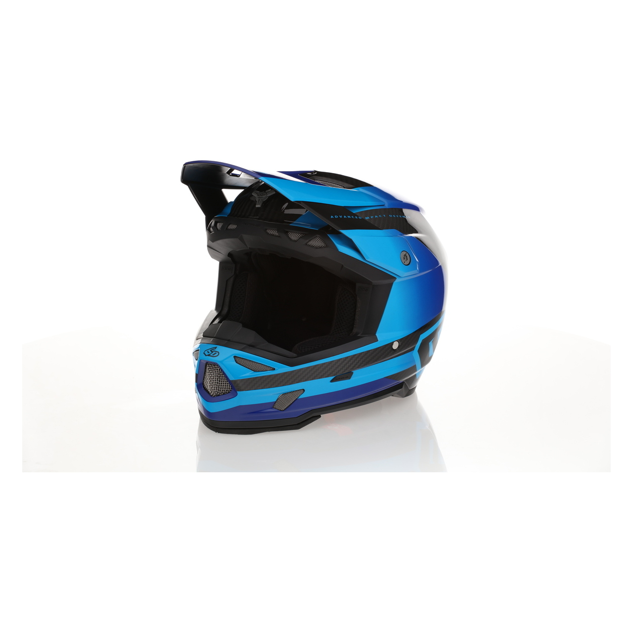 Casco MX 6D ATR-3 Pure FIM