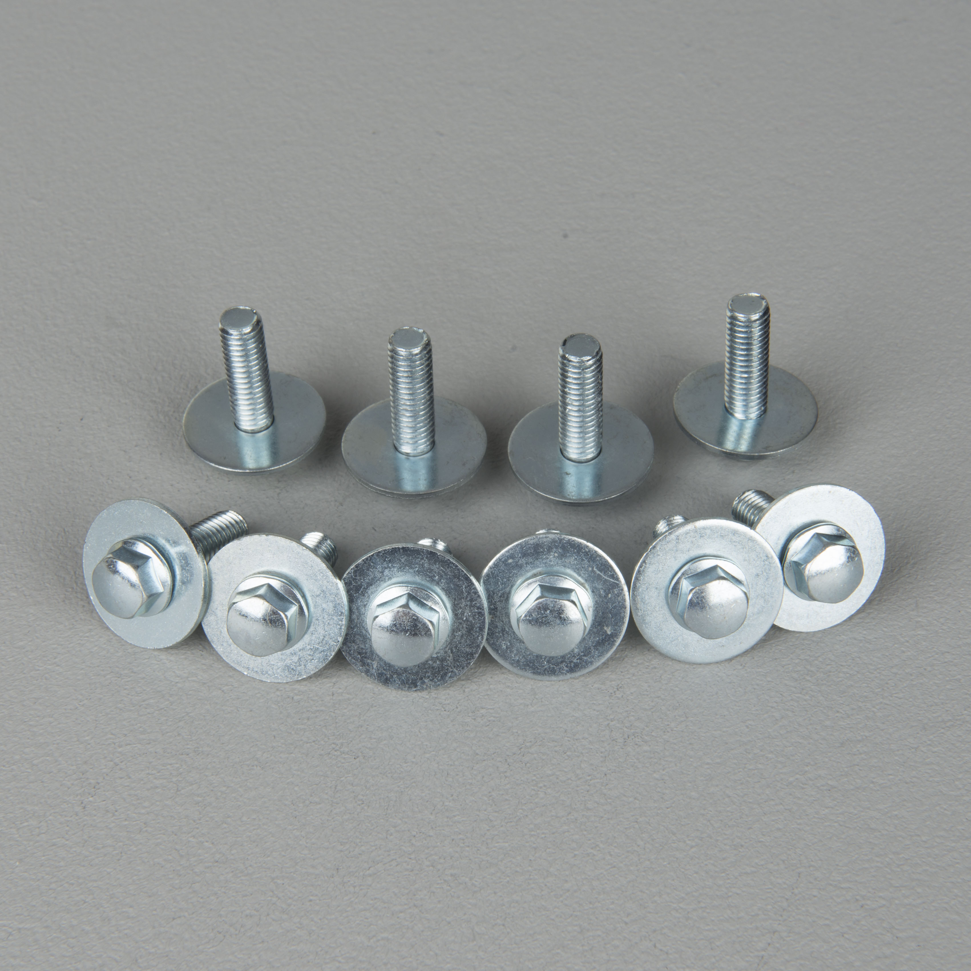 hex head bolt with built in washer