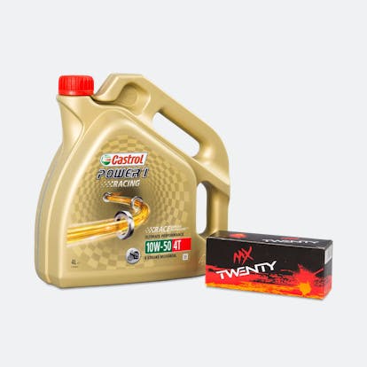 Castrol Power1 Fully Synthetic 4L + 3 Pack Oilfilters - Now 25% Savings