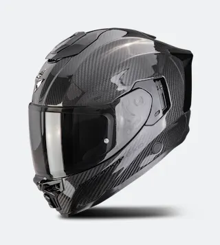 Uždaras Šalmas Scorpion EXO-1500 Carbon Air Solid