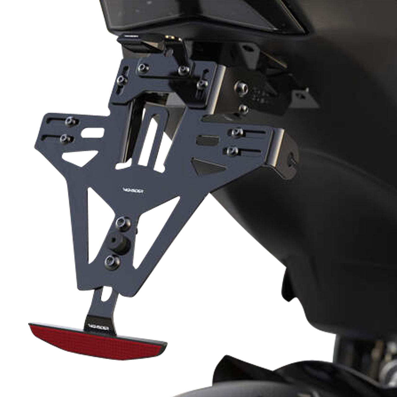 Soporte Matrícula Highsider Tidy Akron-RS Pro