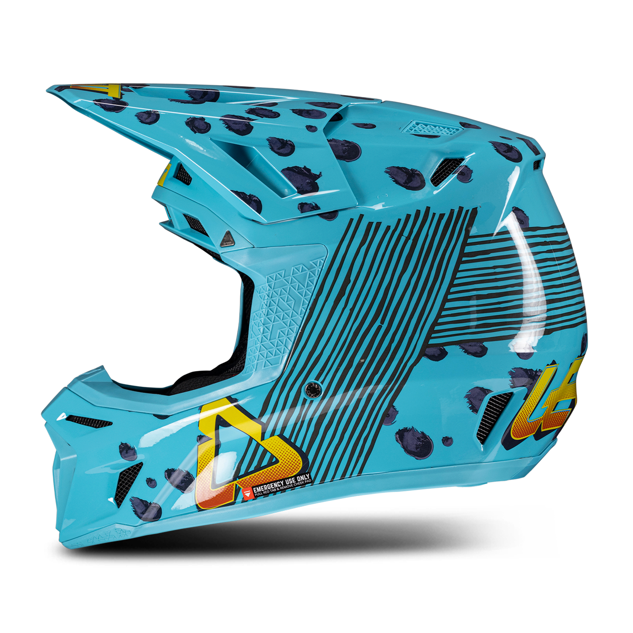 Leatt Moto 8.5 V25 MX Helmet Kit with Goggles