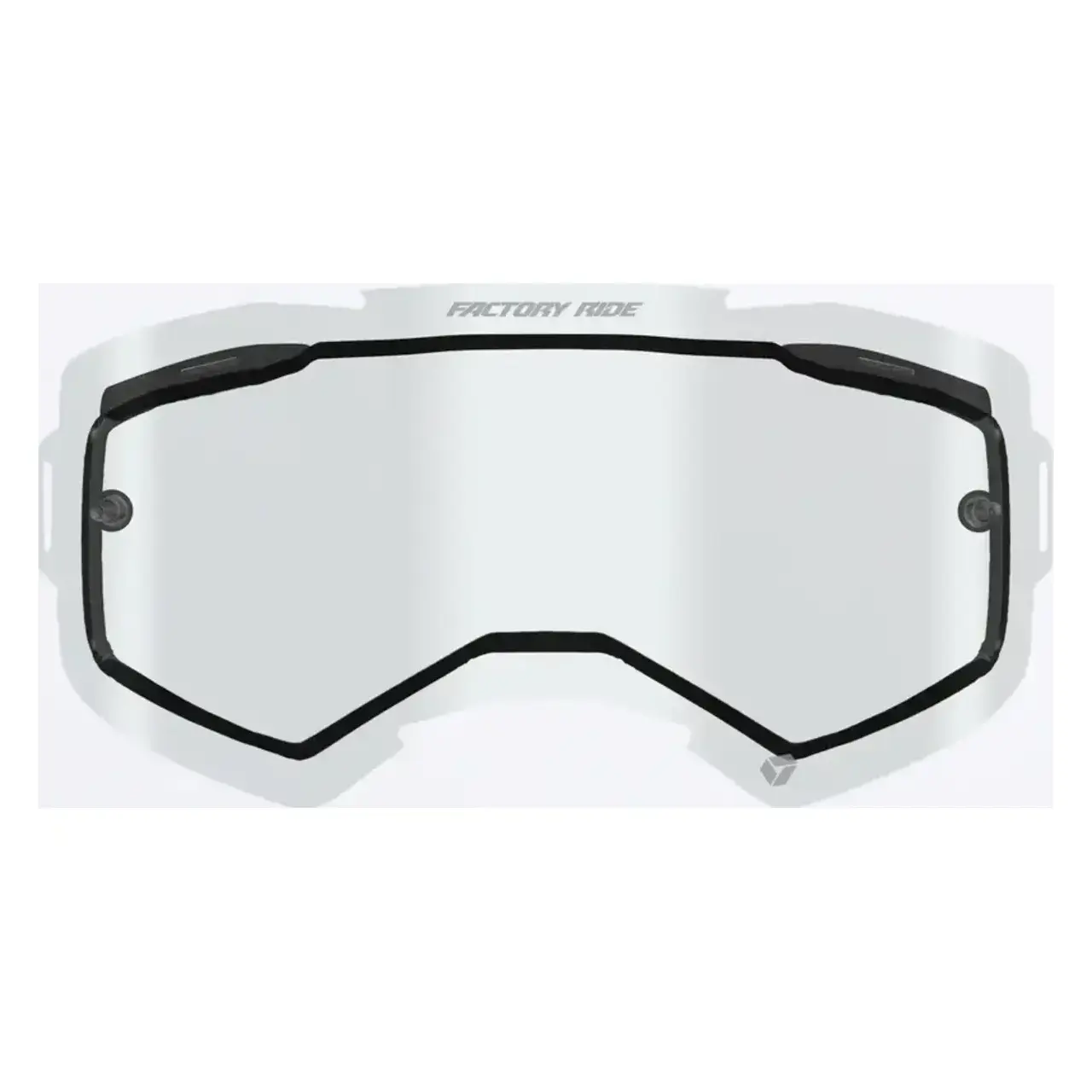 FXR Factory Ride Dual 2-Vented W/Post 22 Double Lens