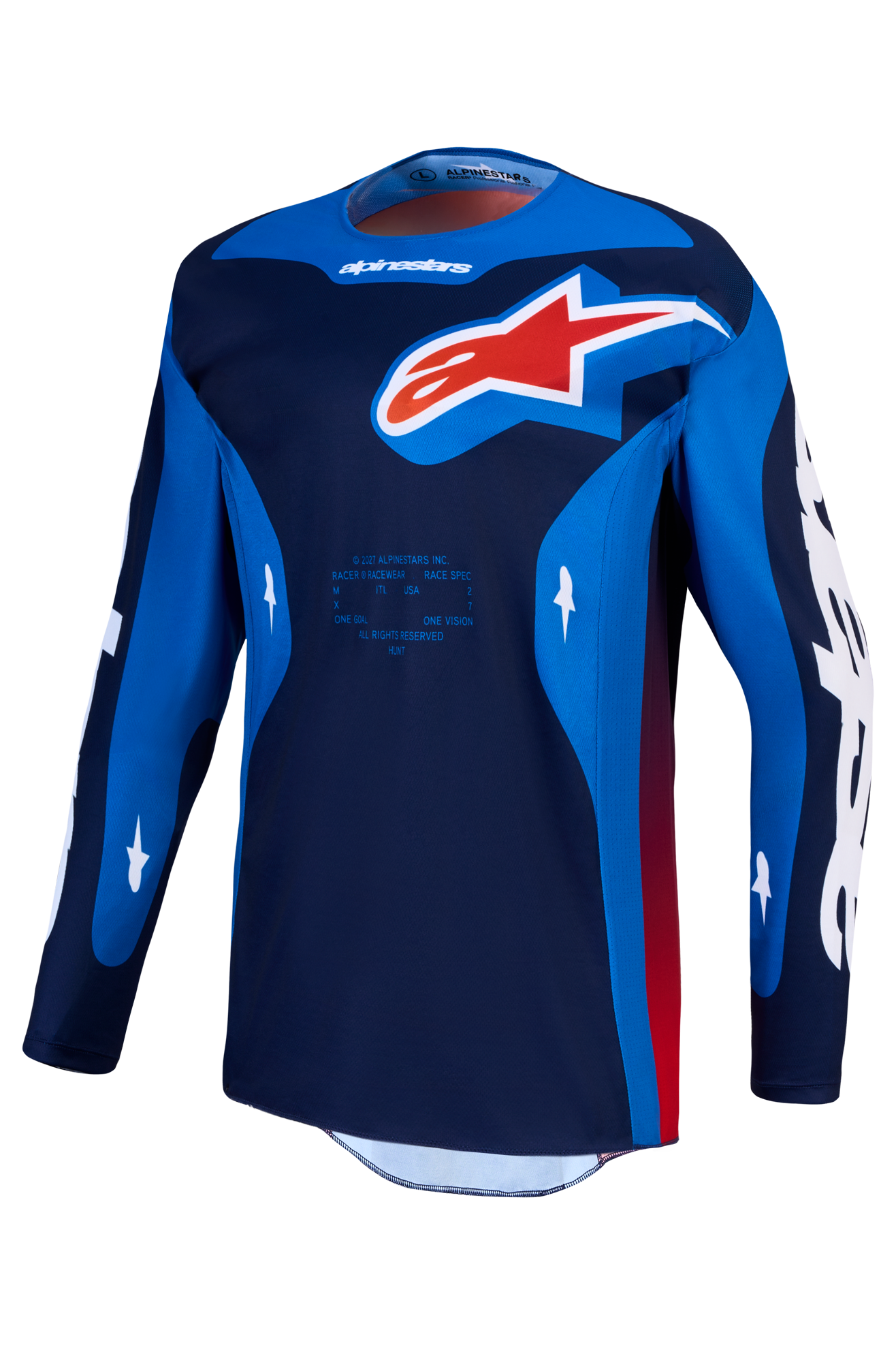 Camiseta MX Alpinestars Racer Hunt
