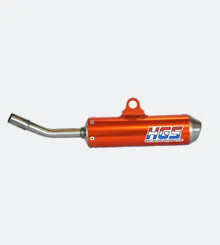 Uitlaatdemper HGS Slip-On Oranje