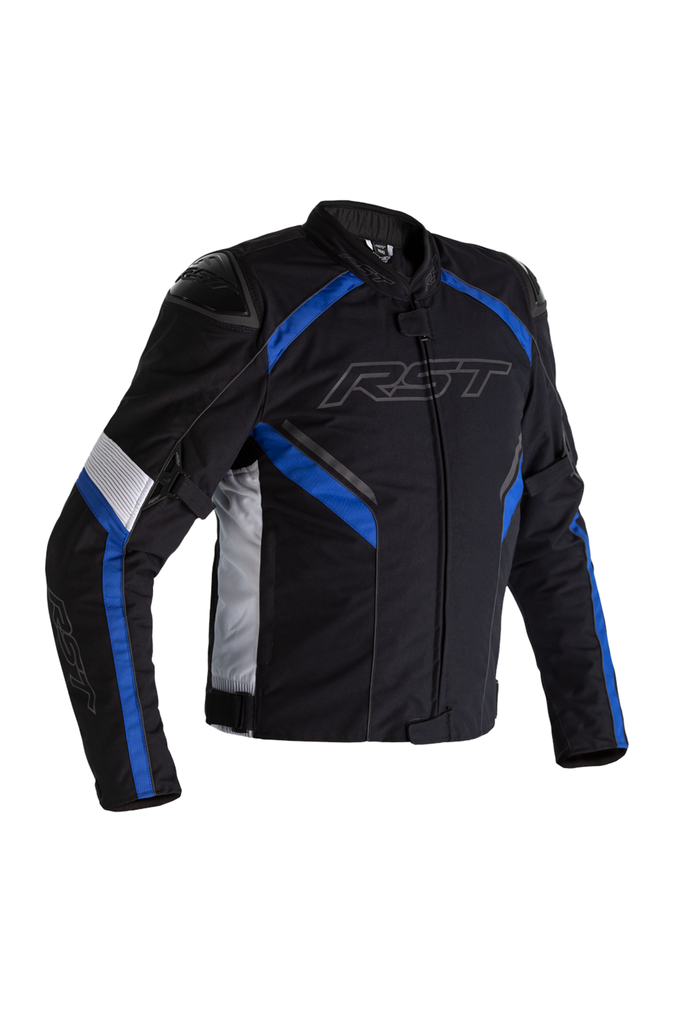 RST Sabre Tex Motorcycle Jacket Blue - Price Match Guarantee - xlmoto.co.uk