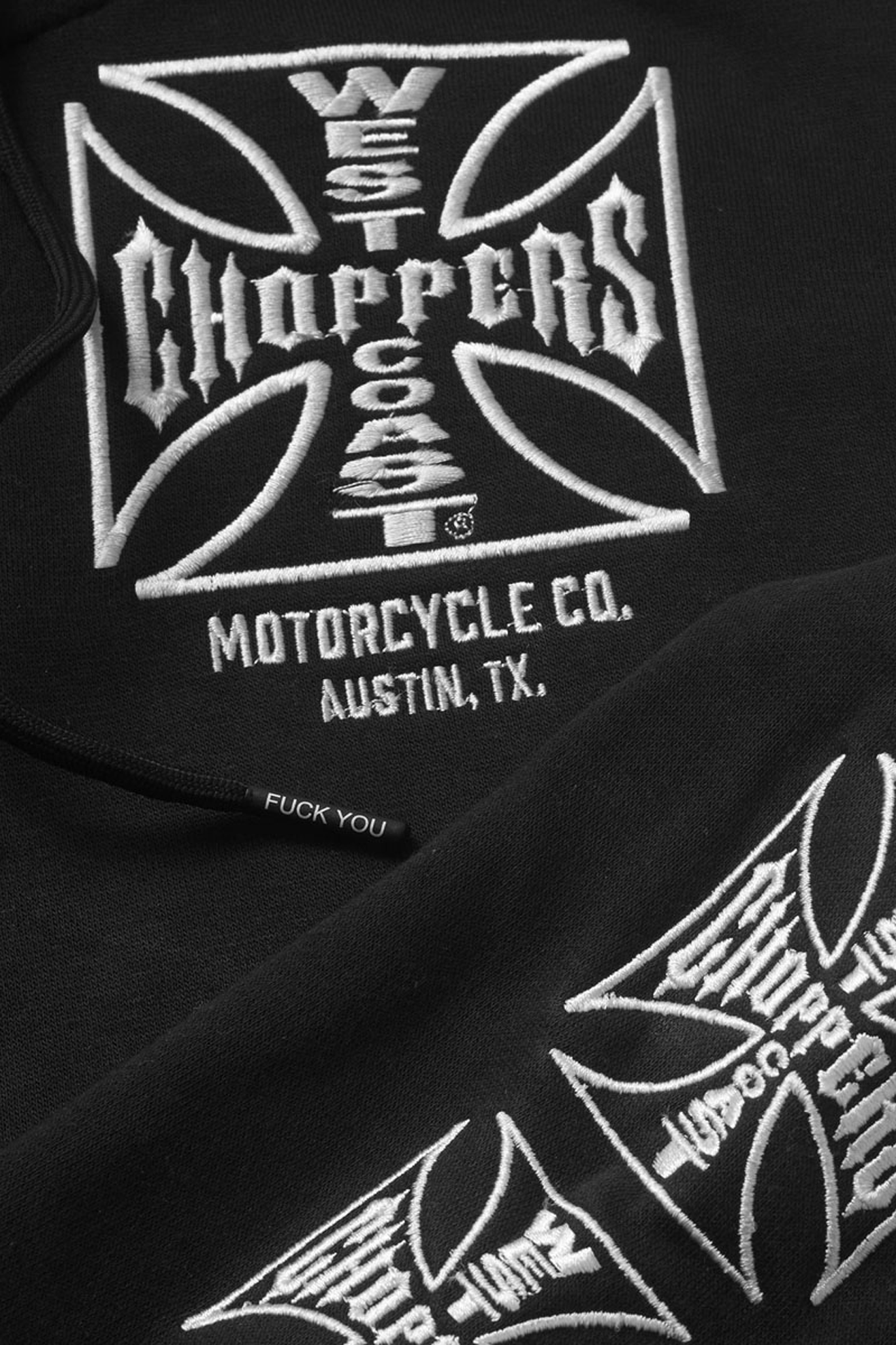 Hoodie West Coast Choppers Dominator Zip