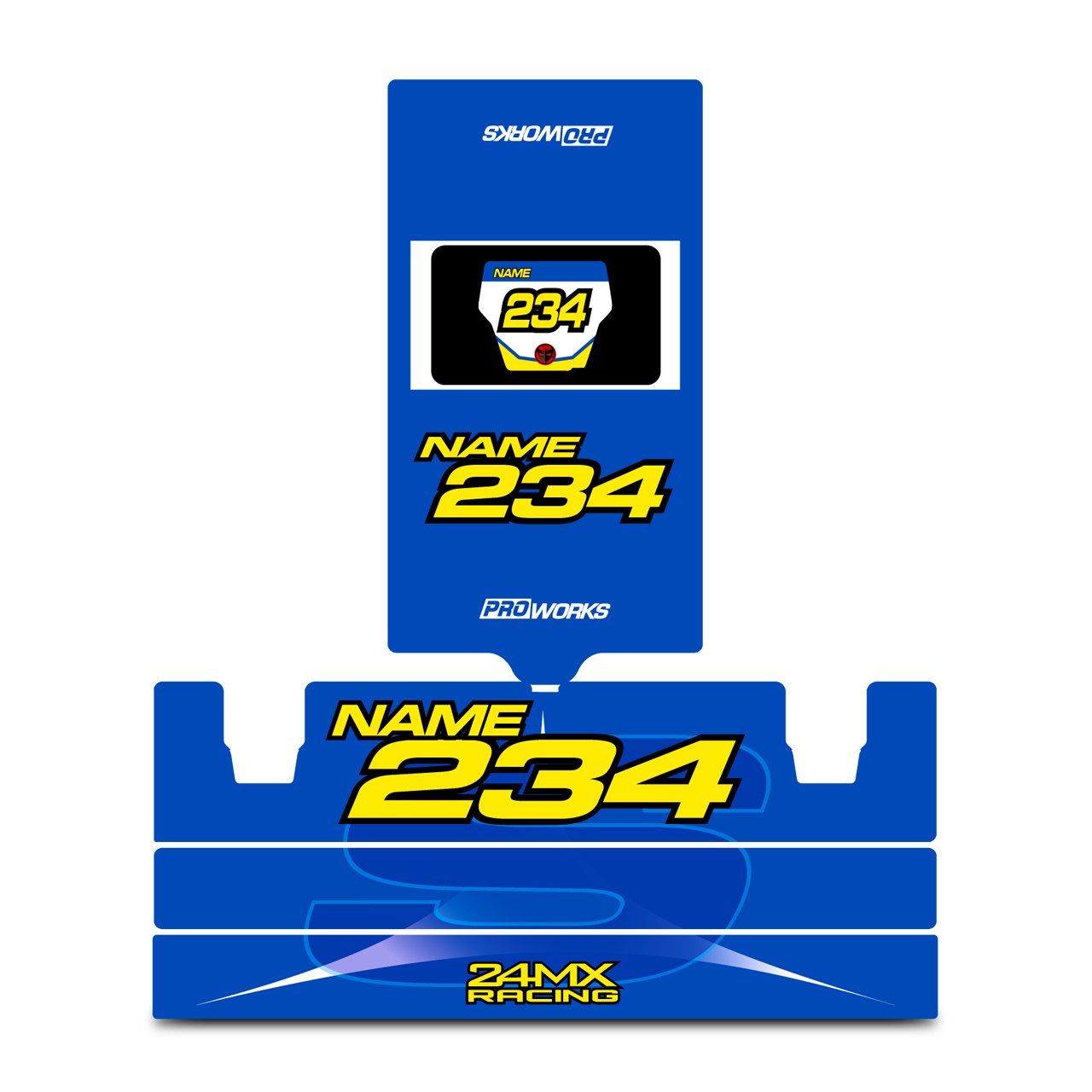 24MX X2 Toolbox Decal Kit SHR